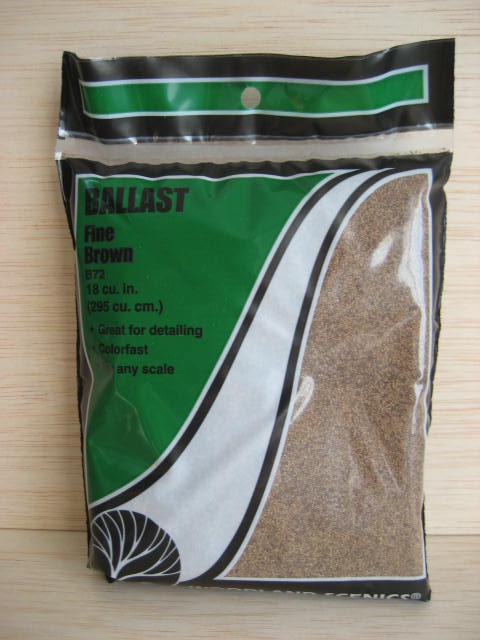 Woodland Scenics - ref.B72 - Grava/Balasto fino marr&oacute;n